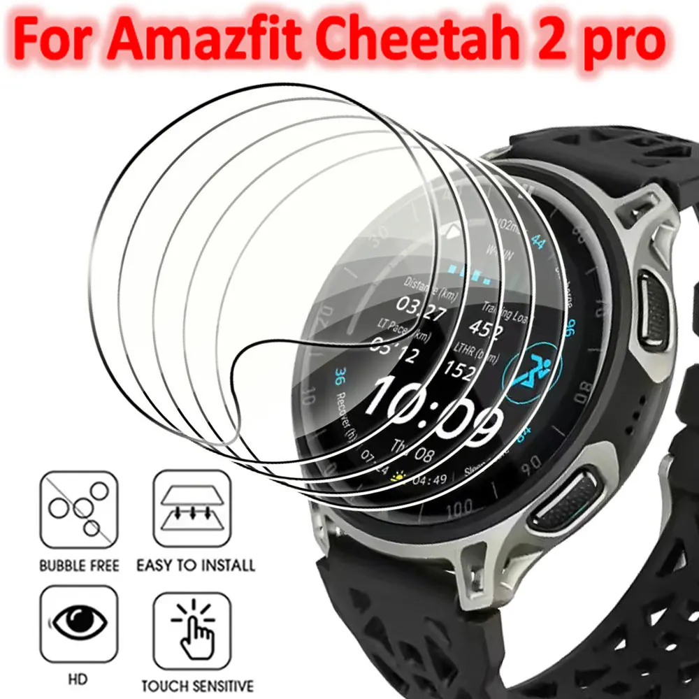 Clear Hydrogel Film for Amazfit Cheetah 2 pro Flexible Soft Coverage Screen Protector Film for Amazfit Cheetah 2 Pro Accessories