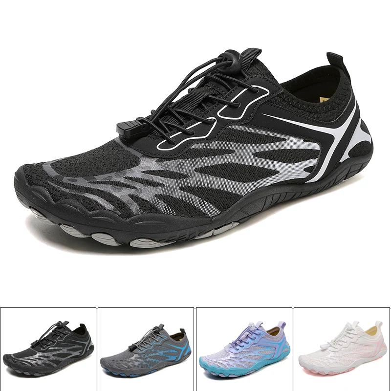 Men's Barefoot Wide Toe Box Walking Shoes Extra Width Minimalist Shoes Breathable Zero Drop Comfortable Shoes Fashion Sneakers