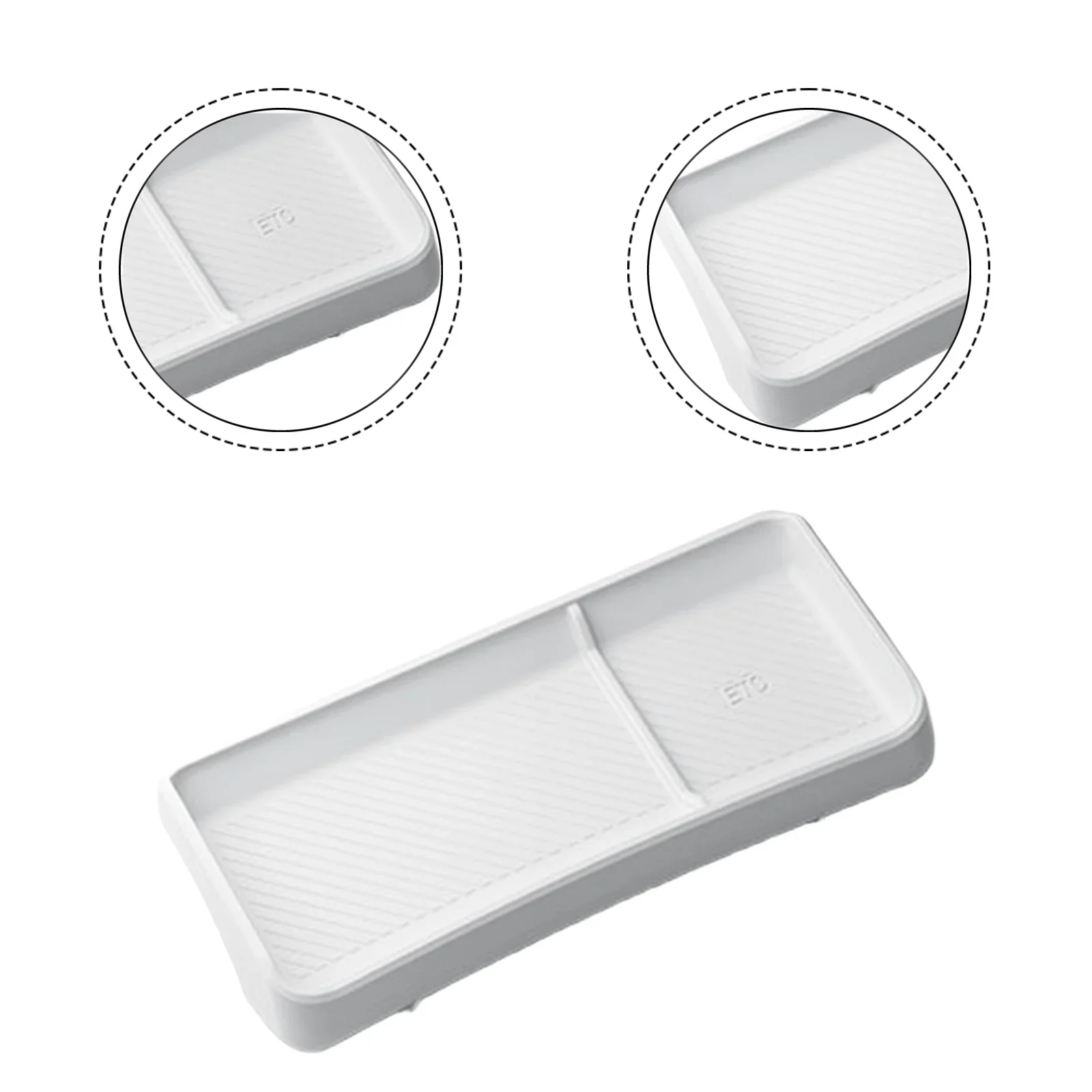 

Black,White,Gray Center Console Rear Storage Box Trash Can Organizer For Model Y For Juniper 2025 Car Accsesories