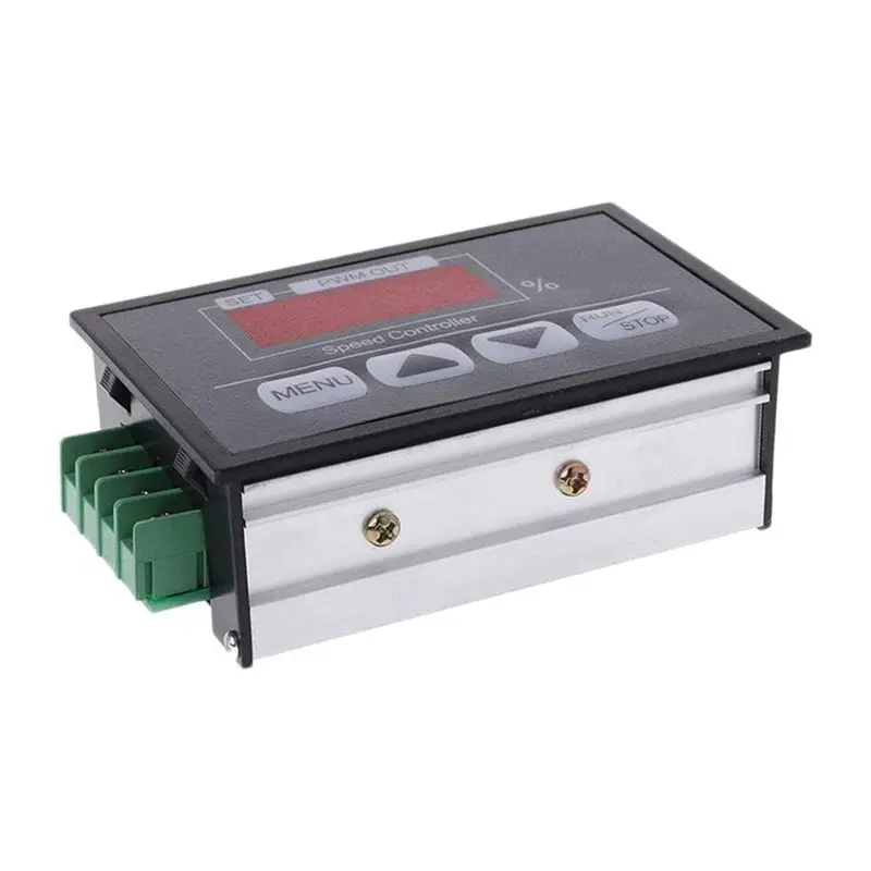A01E-1Set 6-60V Button Governor Slow Stop Controller With Digital Display Panel