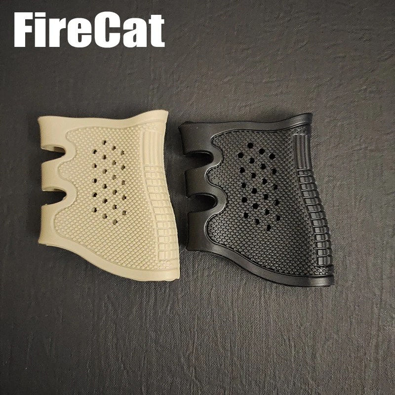 Accesorios para Rifle de caza, funda protectora, guante de agarre de goma, accesorios de pistola táctica, protector de manos para arma Airsoft