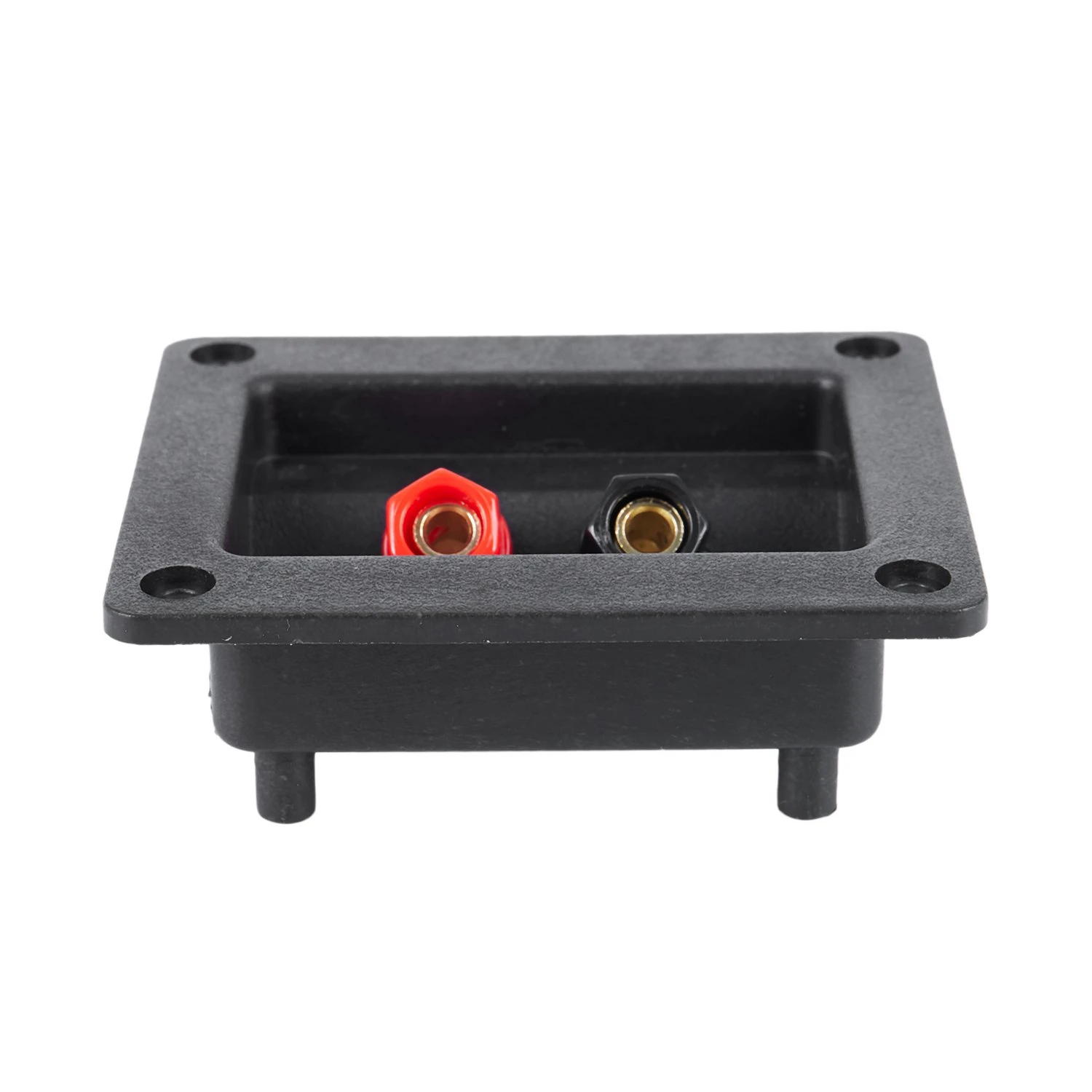 B24B 2 Pcs Square Binding Post Type Speaker Box Terminal Cup Wire Connector Board , 90X78mm & 57X57mm