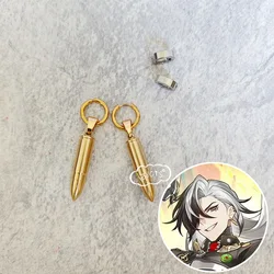 Game Anime Boothill Honkai: Star Rail Cosplay Costume Earclip Earrings Ear Studs Necklace Jewelry Props Gift