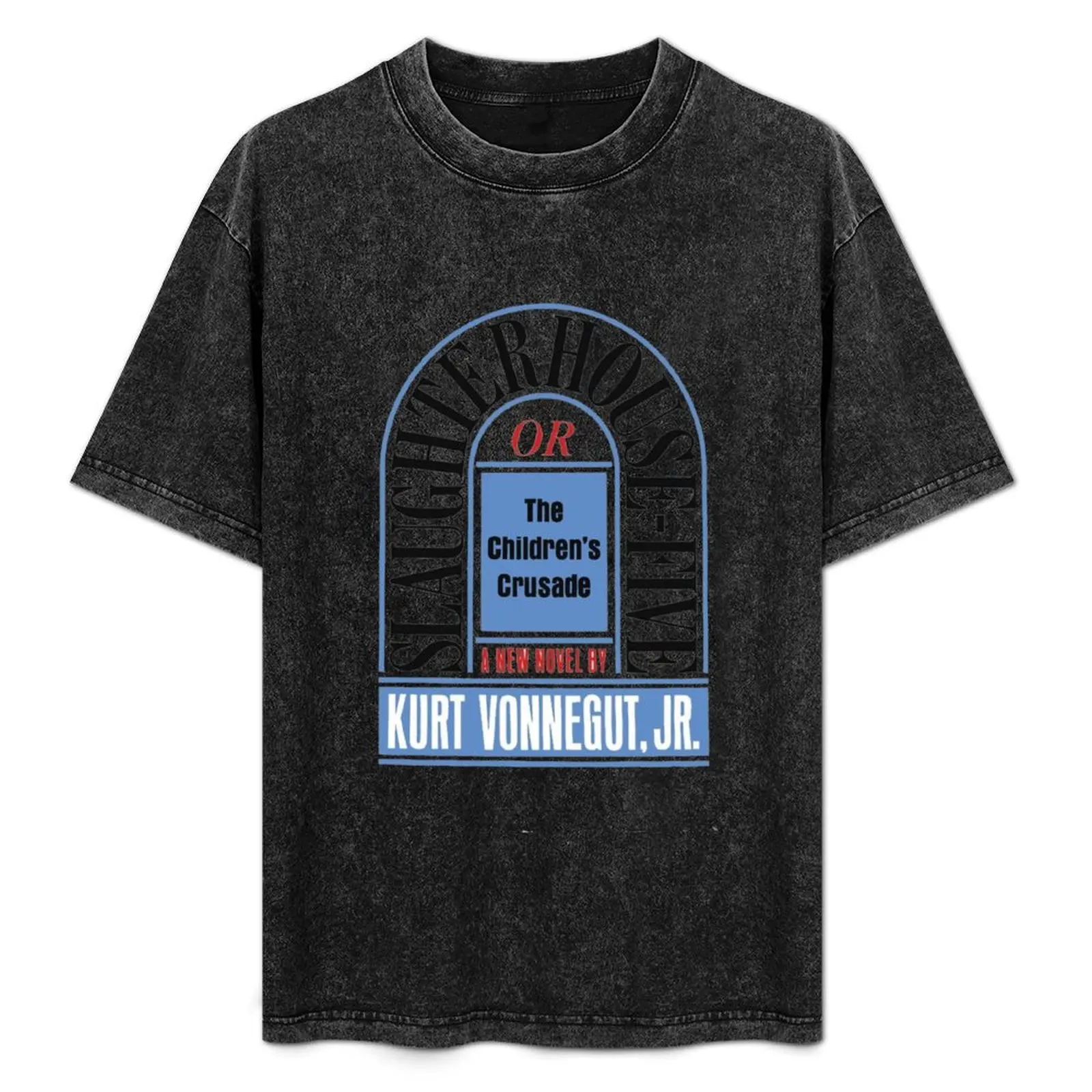 Camiseta con pegatina clásica de Kurt Vonnegut JR