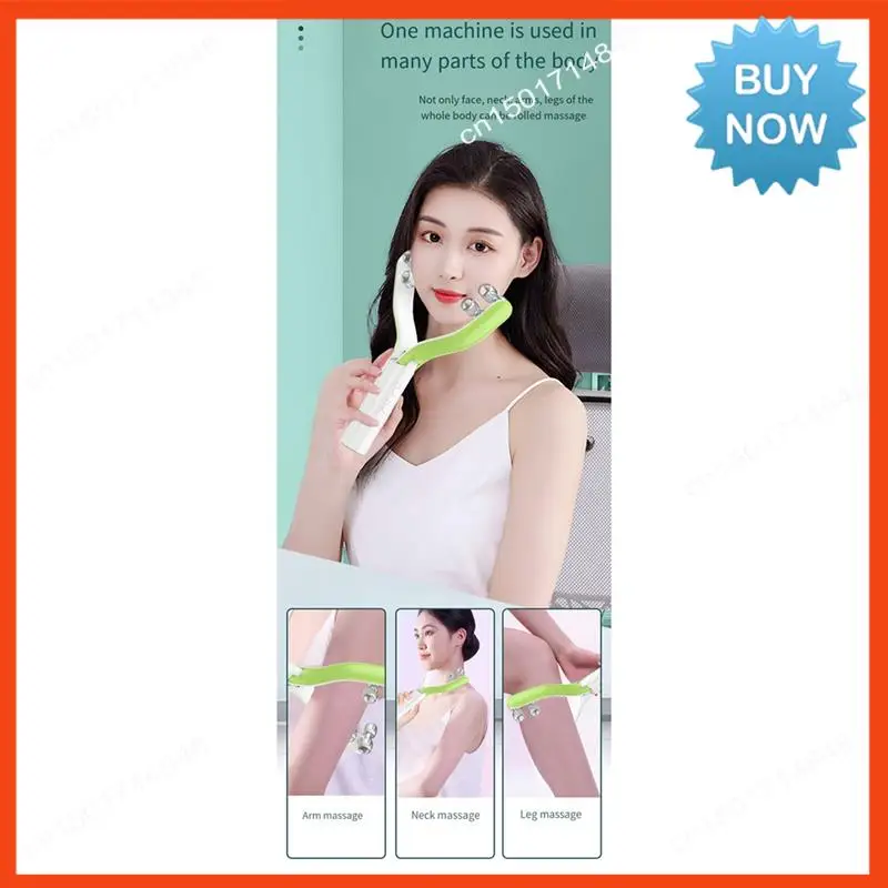 BISM EMS Microcurrent Roller Face-Slimming Artifact V-Face Beauty Gesichtsmassagegerät zum Straffen und Heben des Gesichts