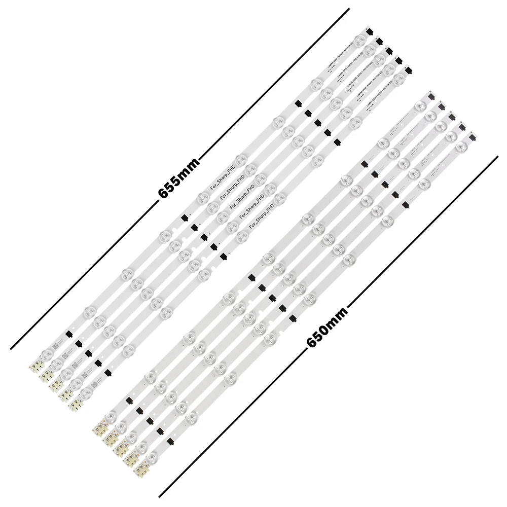 Bande LED pour TV 32 ", D2GE-320SC1-R0, BN96-28489A MM, D2GE-320C1-R0, CY-HF320BGSV1H, ue3cf5000, ue3cf4000, 655