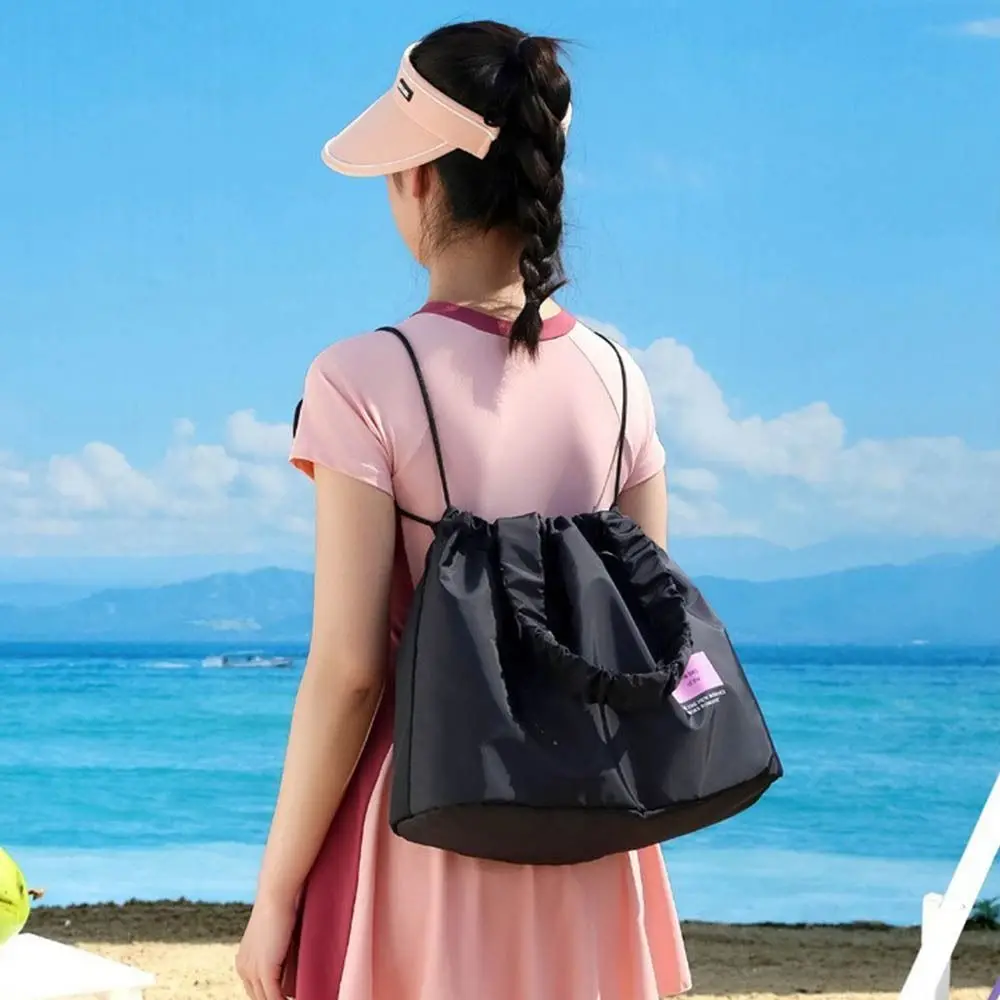 

Dry Wet Separation Swimming Shoulder Bag with Handle Lightweight Fitness Hand Pouch Waterproof Large Capacity Beach Bag Gym