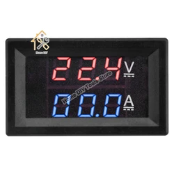 DC 0-100V 10A Digital Voltmeter Ammeter Dual Display Voltage Detector Current Meter Panel Amp Volt Gauge 0.28