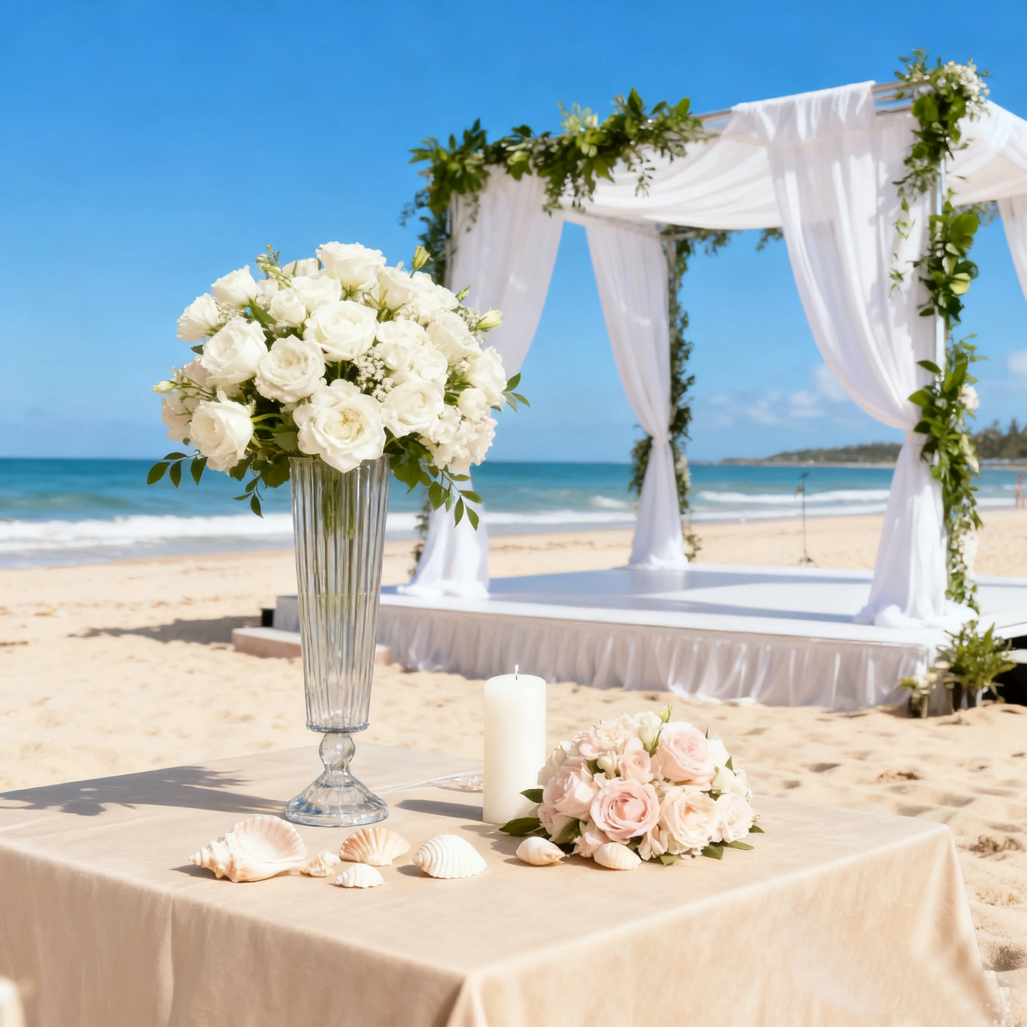 6pcs f30 76cm Wedding Decoration Striped Tall Clear Glass Vase Large Flower Trumpet Flower Vase Stand Table Centerpiece ivy415