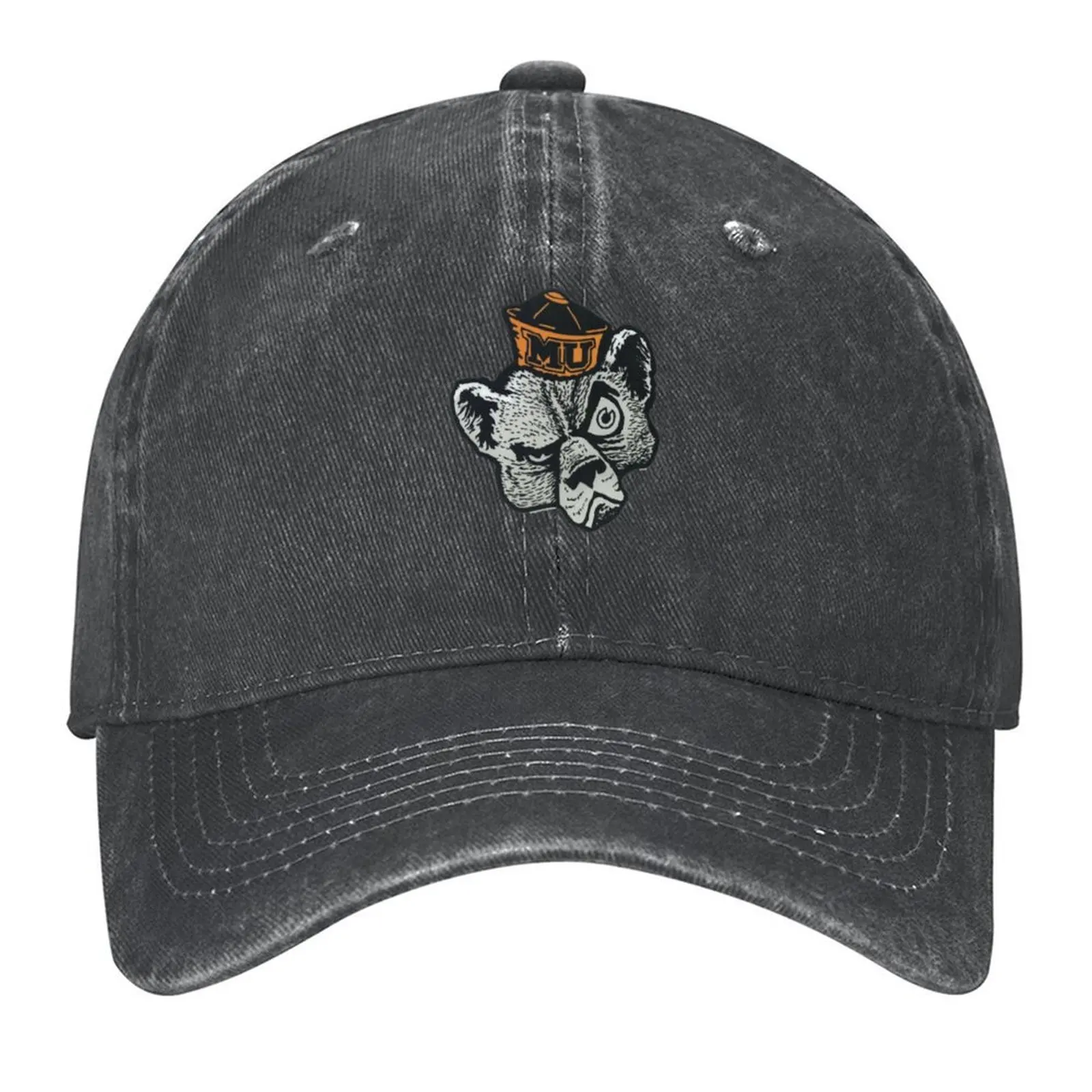 

Mercer University retro bear Baseball Cap party Hat Fashion Beach Sunscreen Winter hat Ladies Men's