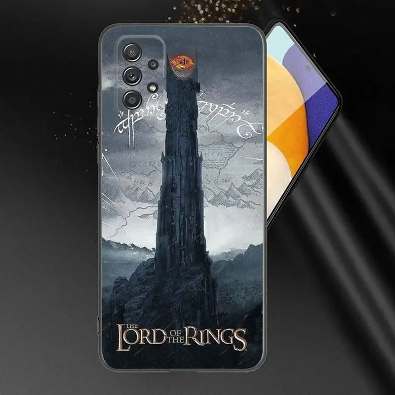 R-Rings Of The L-Lords Phone Case For Samsung A91 80 70 53 42 32 30 20 A50 30S 50S 21S 20S A20E Black Phone Case