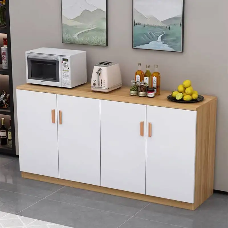 Natural Organizer Kitchen Cabinet Stand Covers Wooden Modern Kitchen Cabinet Storage Pantry Movel Meble Kuchenne Furniture Home