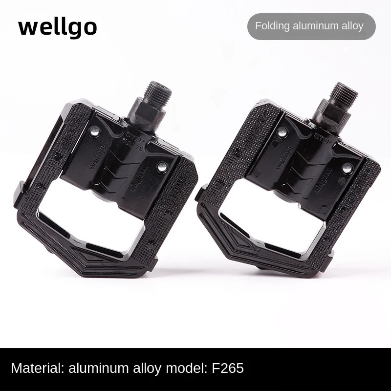 F265 F178 Folding Bicycle Pedals MTB Mountain Bike Padel Bearing AluminumAlloy/PP Road Bike Folded Pedal Bicycle Parts