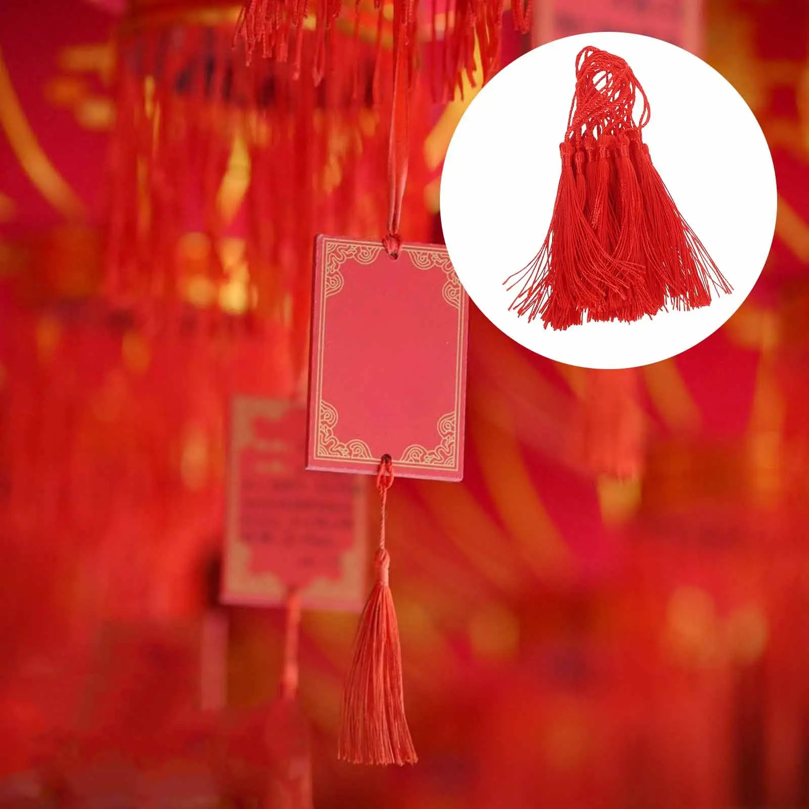 

Consistent Color Handmade Tassels Versatile DIY Jewelry Components Necklace Earring Bracelet Souvenir Bookmark Home Decor
