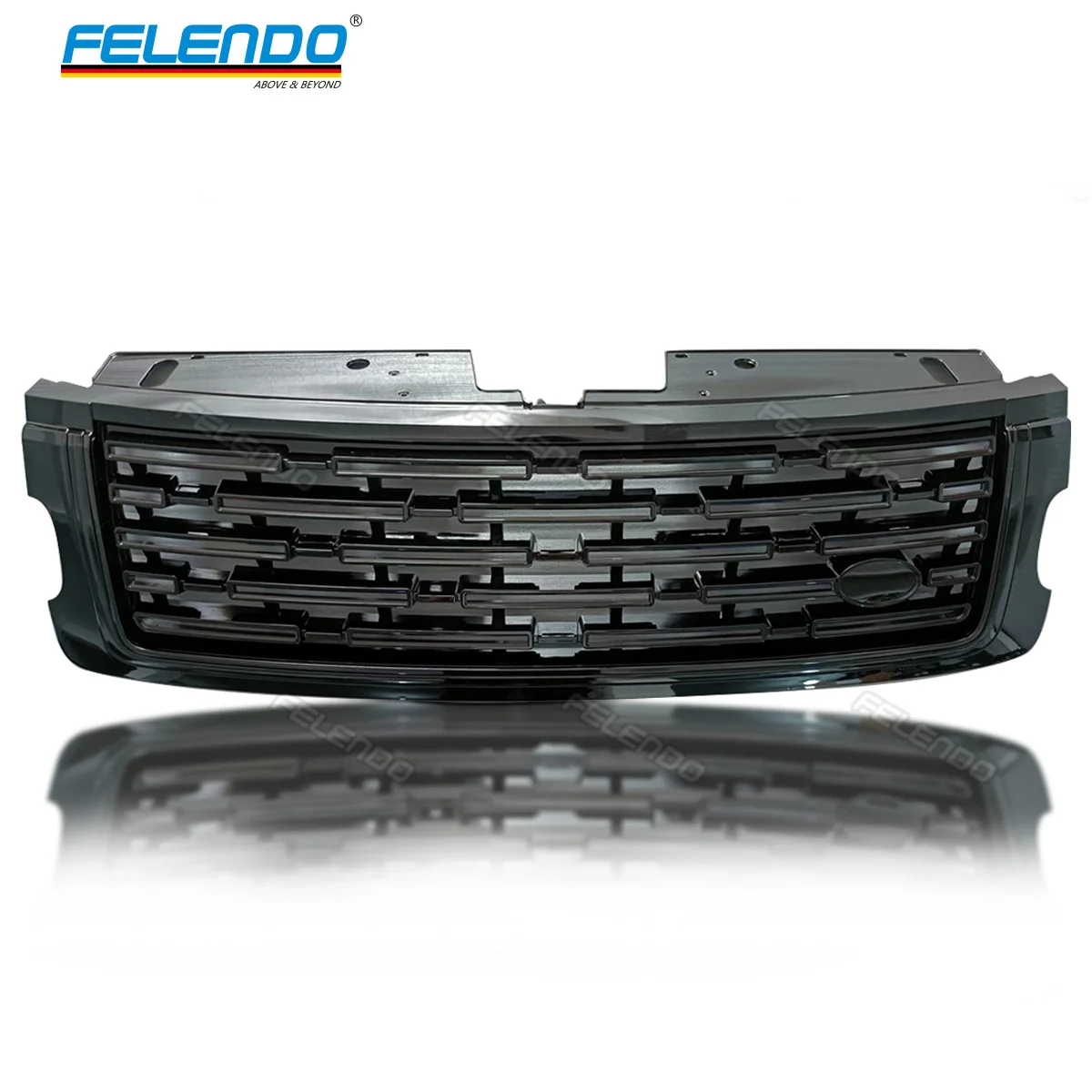 FELENDO Car Body Prts Upgrde Grille Lnd  Rnge  Rover Vogue L405 2013-2017 2023 Blck Silver Limited Edition Front