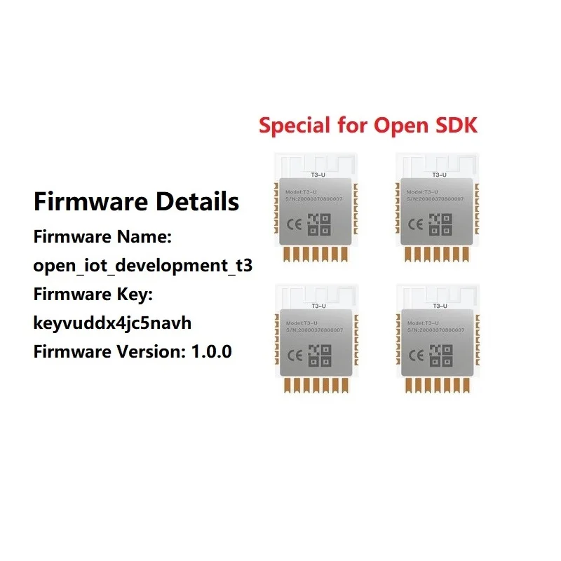 Tuya T3-U Module Special for Open SDK Wi-Fi/Bluetooth ultra low power