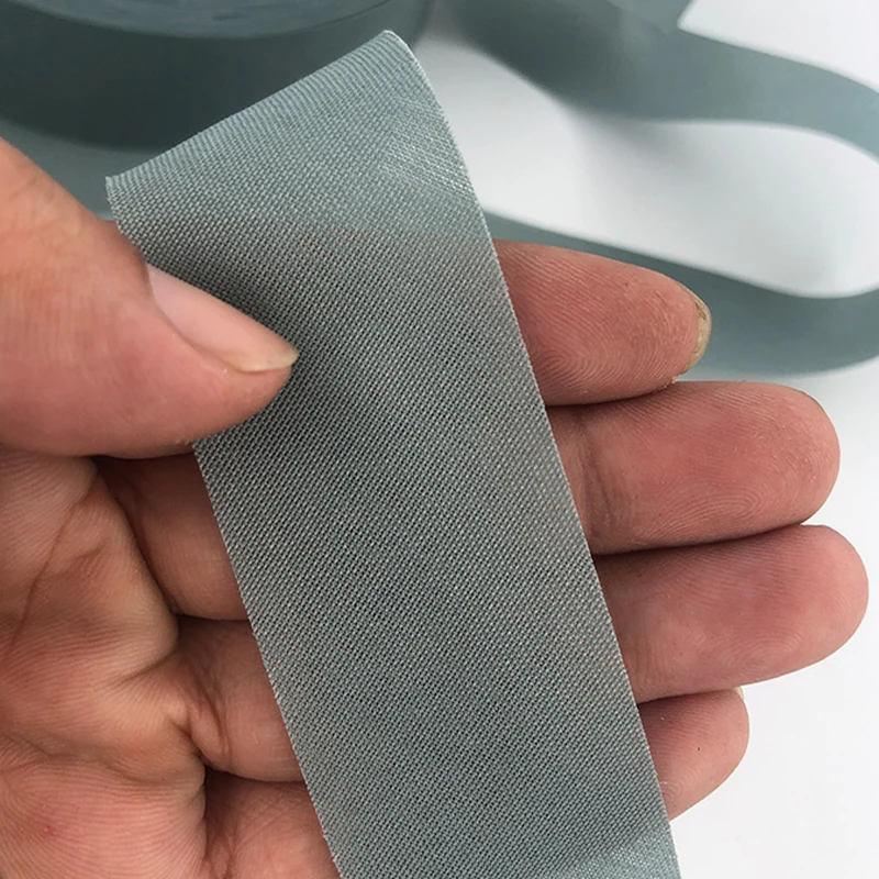 45m/1 rolo de fita de borda de sarja de poliéster tira de pano para costura diy vestido hanfu acessórios de bainha borda cobrindo artesanato 3cm de largura