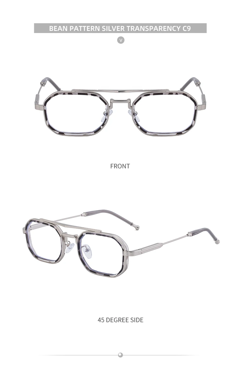 Steampunk Rechteckige Sonnenbrille für Herren 2026 Luxusmarke Retro Punk Sonnenbrillen für Männer Vintage Doppelbalken-Brillen UV400-Schutz – Detail 23