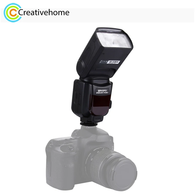 

TRIOPO TR-960II Flash Speedlite с стандартным горячим башмаком для цифровых зеркальных камер Canon / Nikon / Pentax / Olympus