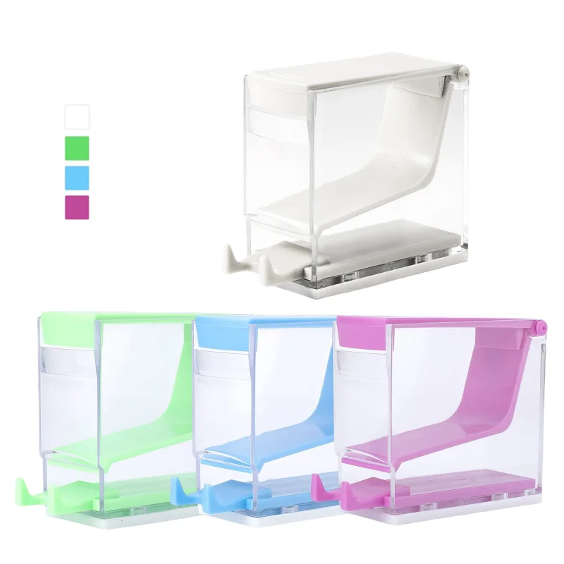 

1pc Dental Cotton Roll Dispenser Press Type Hygienic Storage Box with Lid for Swabs Dental Clinic Organizer Oral Hygienic Tool