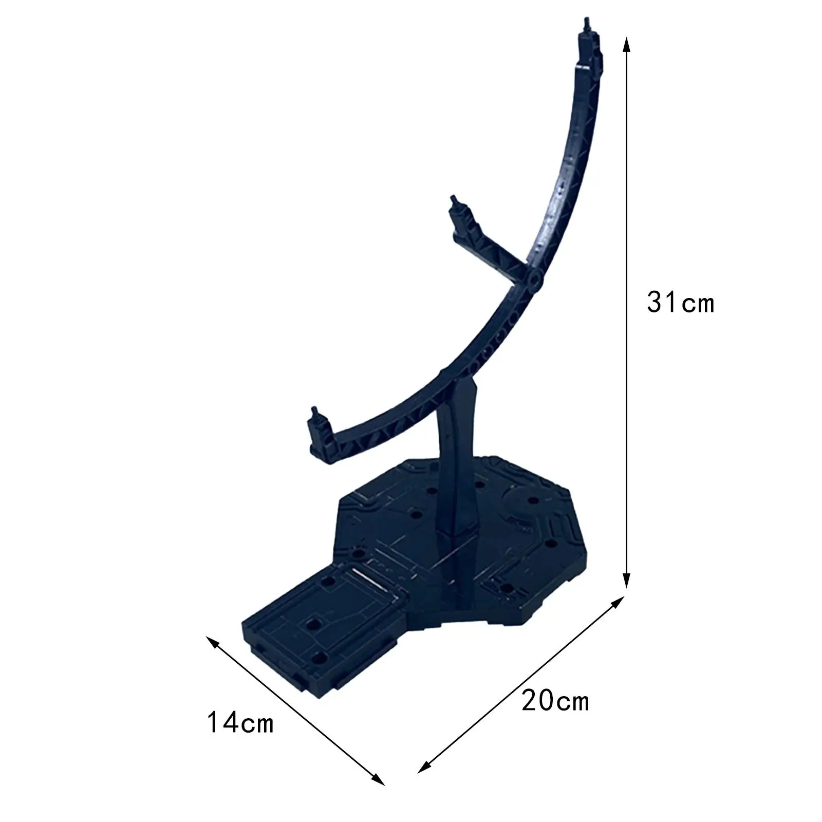 Support de figurines d'action polyvalent pour afficher des figurines Hg MG sur des étagères ou des bureaux