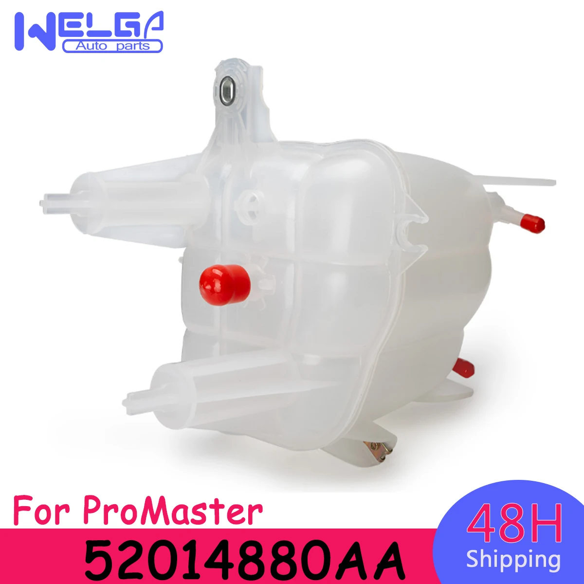 Car Accessories Pressurized Bottle Coolant Reservoir 52014880AA 603-832 For ProMaster 1500 2500 3500 2014 2015 2016-2021 New