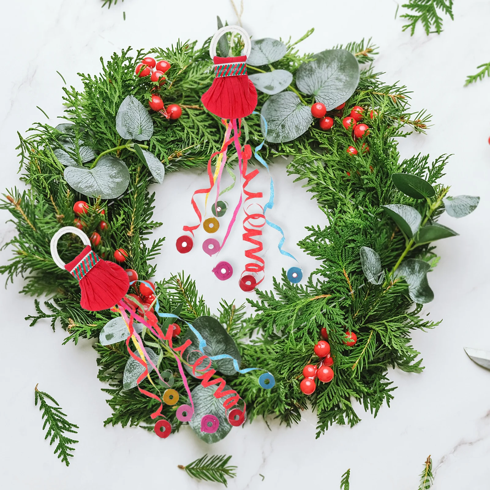 

15pcs Hand Throw Streamers No Mess Confetti Paper Crackers Colorful Party Supplies For Wedding Birthday Graduation Christmas