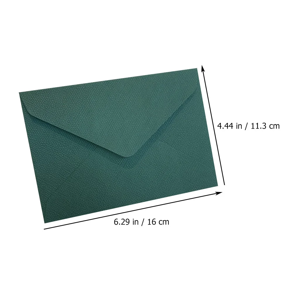 16 قطعة مغلفات الزفاف خمر حساسة قسط المواد الورقية دعوة المغلف متعدد الاستخدام ل 5x7 بطاقات استحمام الطفل الطرف #5