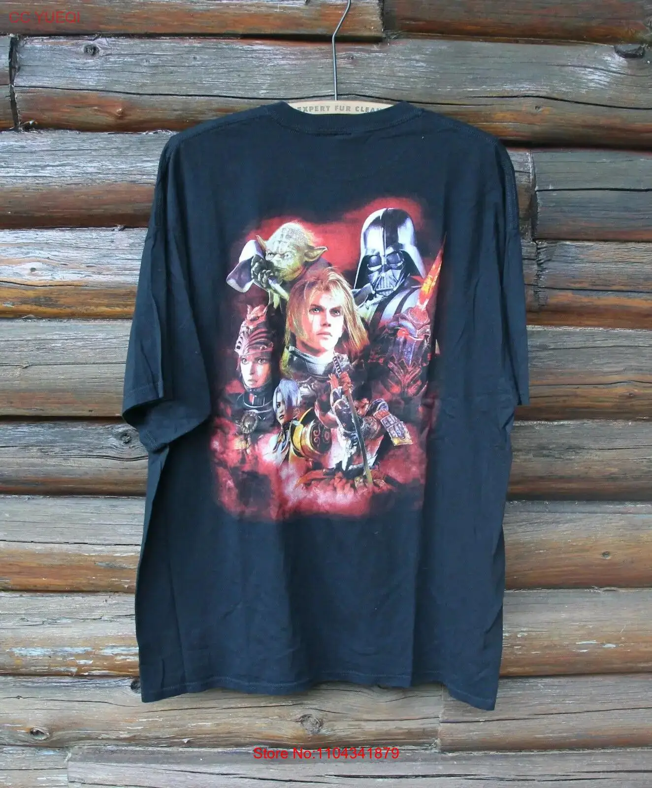 Vintage 2008 Soul Calibur IV 4 Video Game Promotional Black T-Shirt Size XL