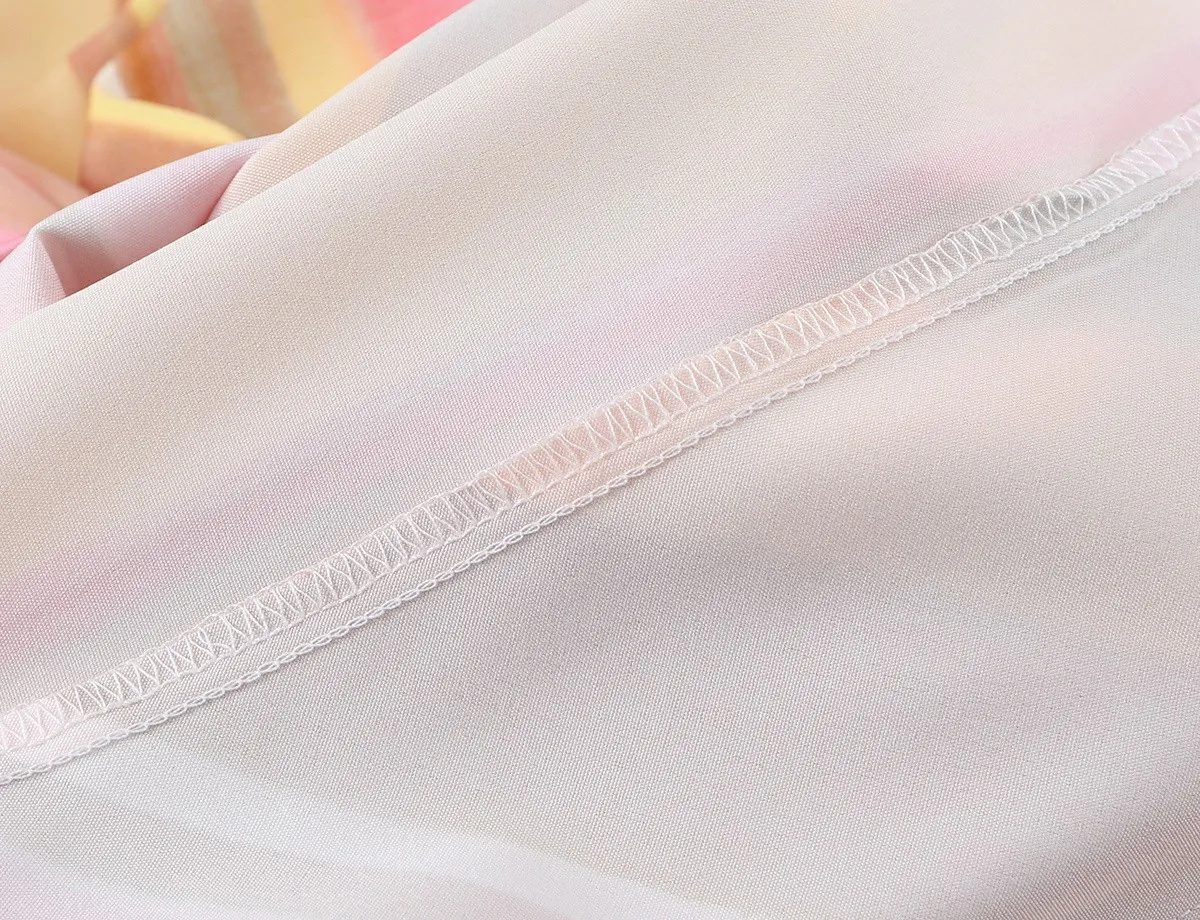 Damen-Hose Süße Gestreifte Gerade Lange Hose Damen Musikfestival Lässige Mode Streetwear Damenhose – Detail 10