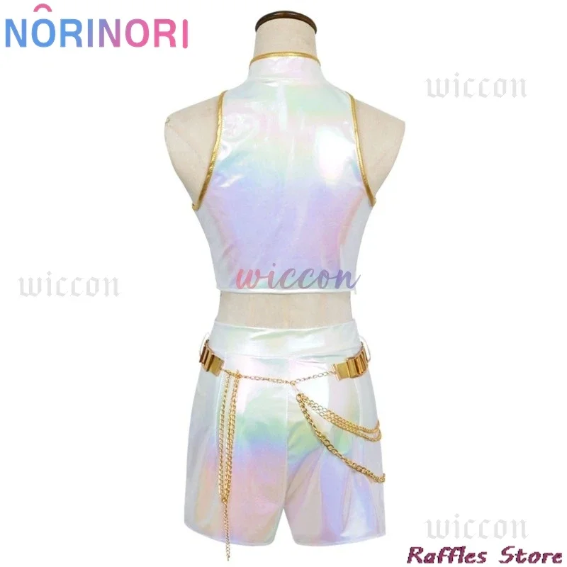 2025 Halloween Kpop Huntrix chasseurs de démons Rumi Cosplay Costume ensemble complet perruque marques de démon tatouage