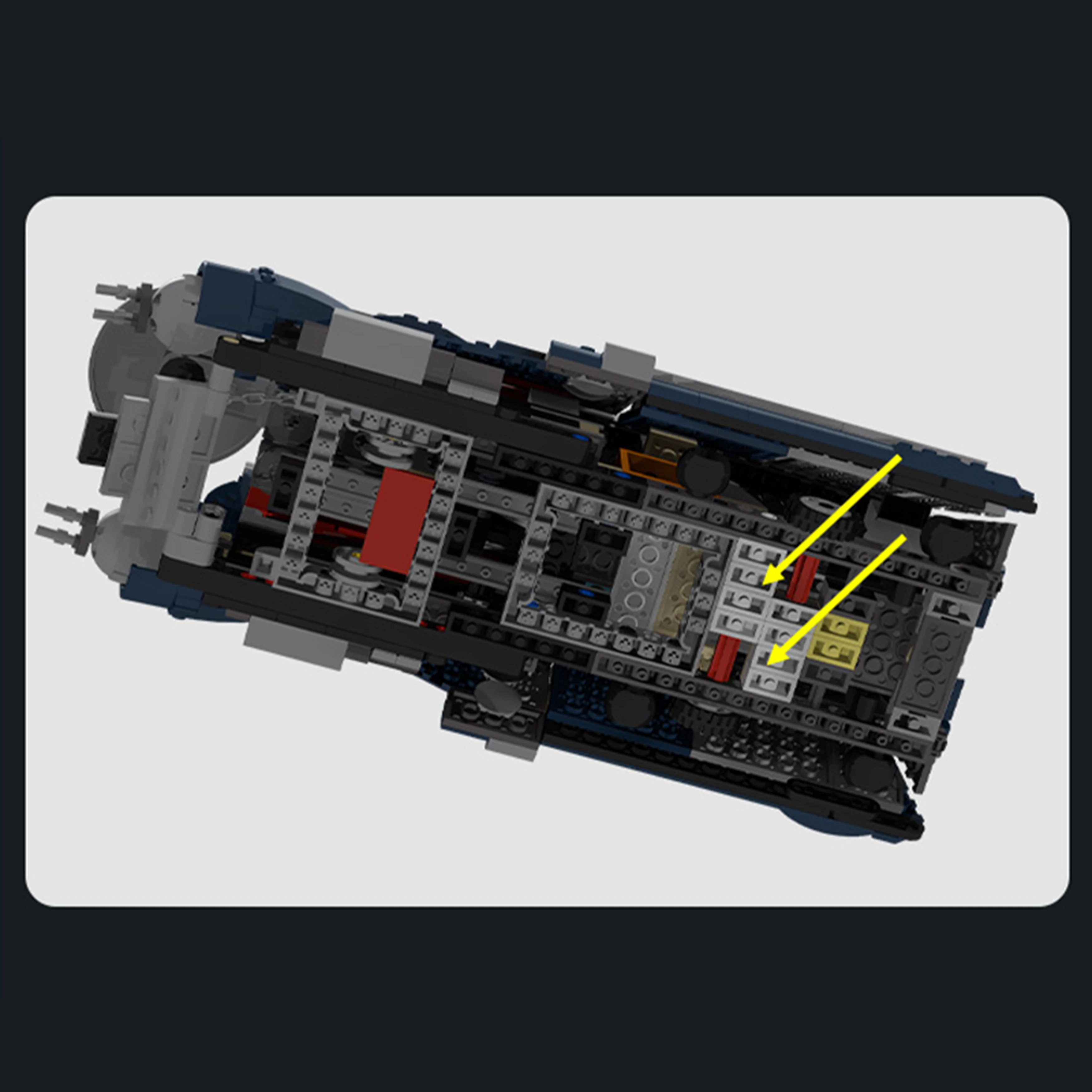 مجموعة وظائف الطاقة الآلية DIY المتوافقة مع نموذج مكعبات بناء خزان النقل 75435 وحدة إبداعية مصنوعة يدويًا عالية الجودة