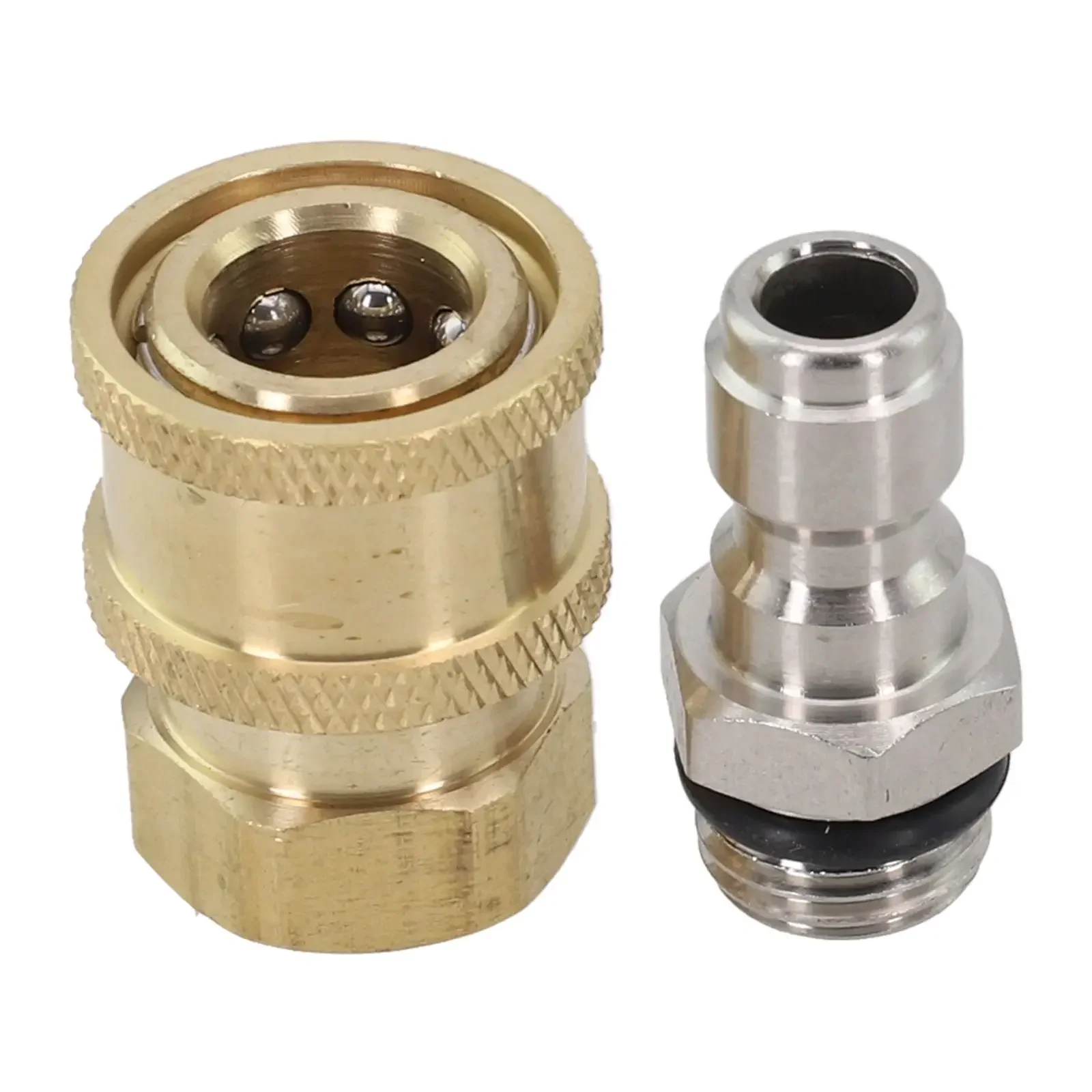 Practical Adapter Quick Plug High Pressure Water Pistol Plug And Pull Quick Connector /Copper 1/4 Foam Pot Plug