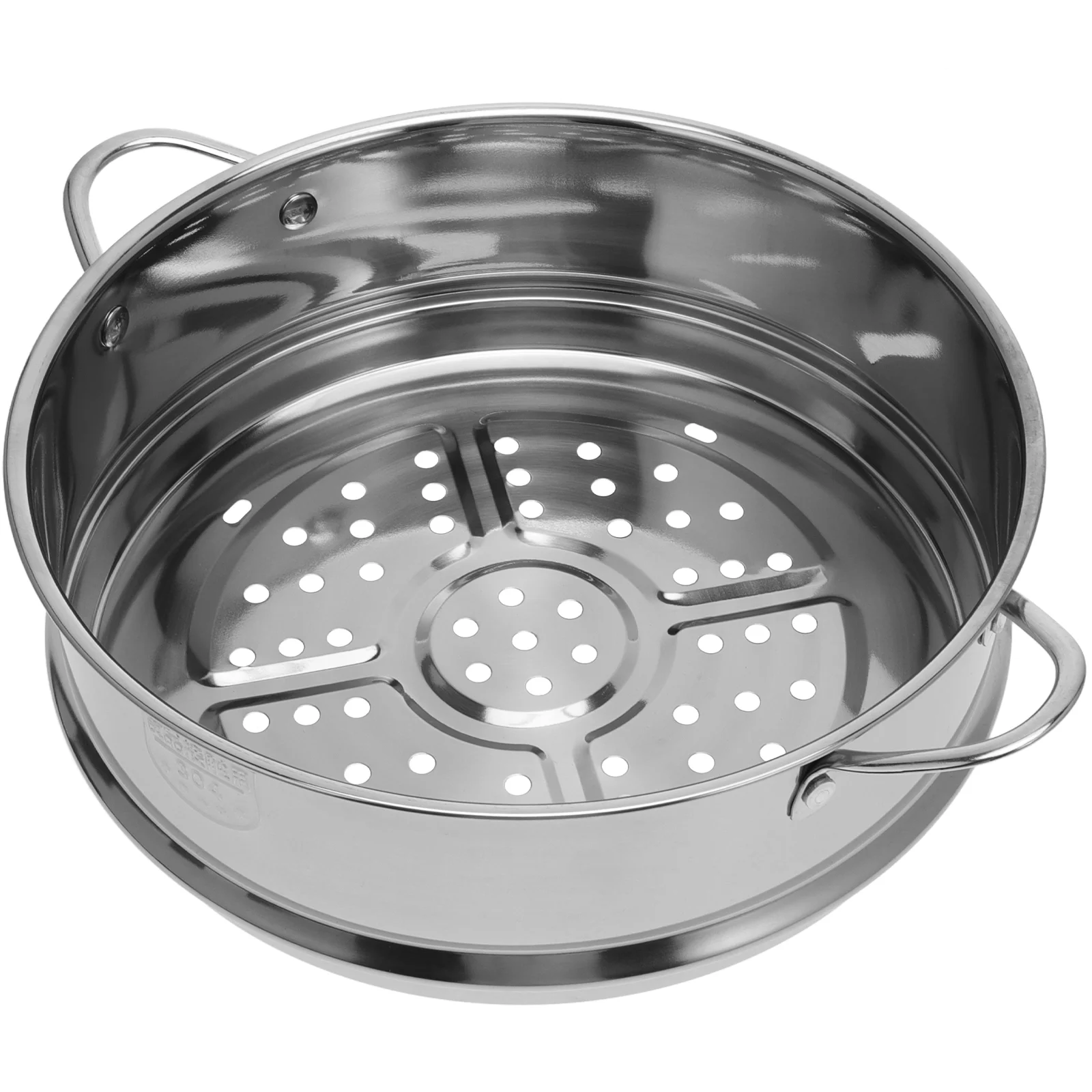 16 Cm Stainless Steel Steamer Cookware Grid Boiler Kitchen Airfryer Food Basket Tool