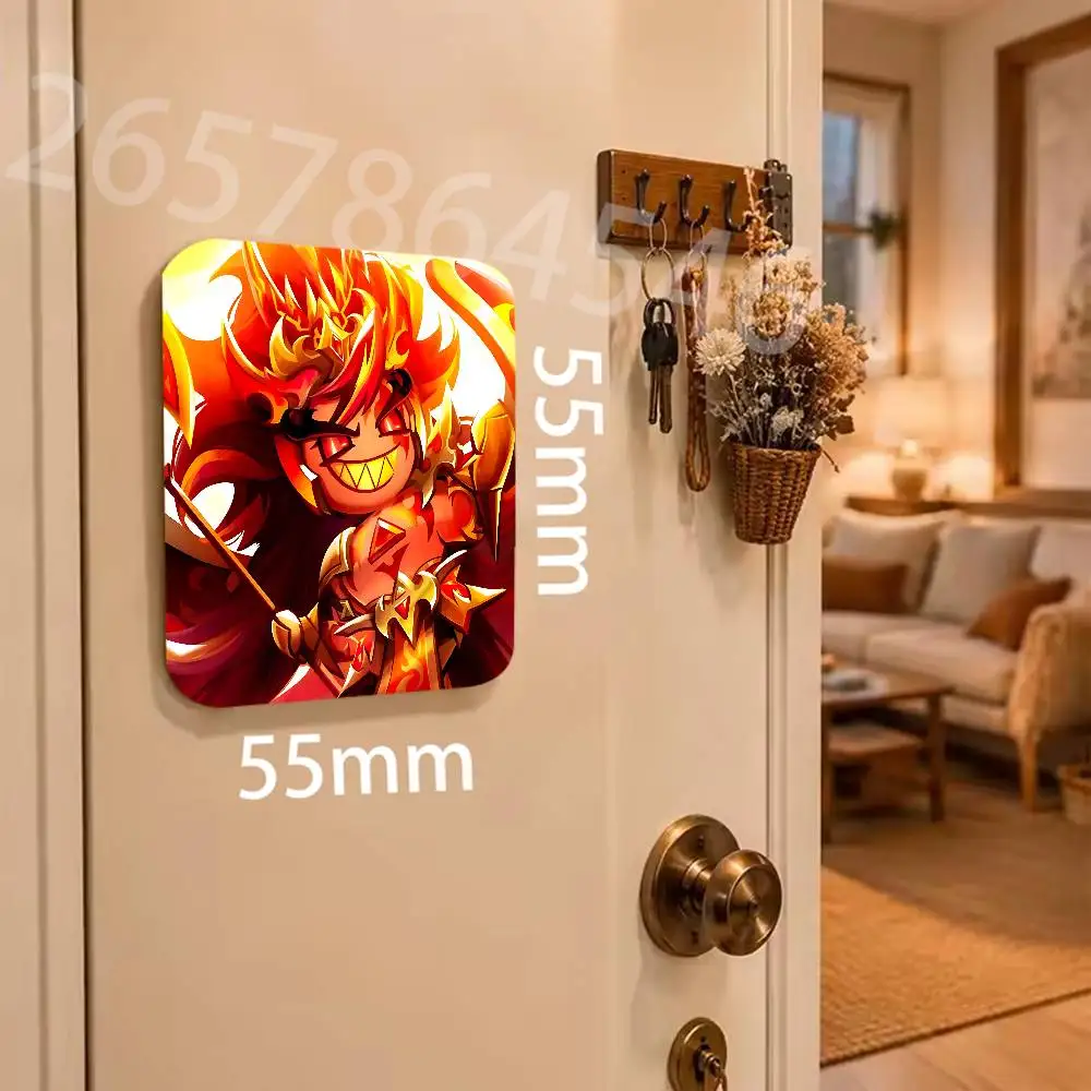 B-Burning S-Spice Cookie Magnet Refrigerator Fridge Sticker for Home Decor DIY Wall Decor