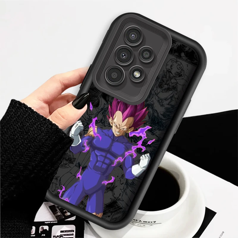 Art D-Dragon Ball Vegeta Goku For Samsung A73 A71 A54 A53 A52 A51 A33 A32 A21S A14 A13 A12 A03 A04 A05 5G Eye Ladder Soft