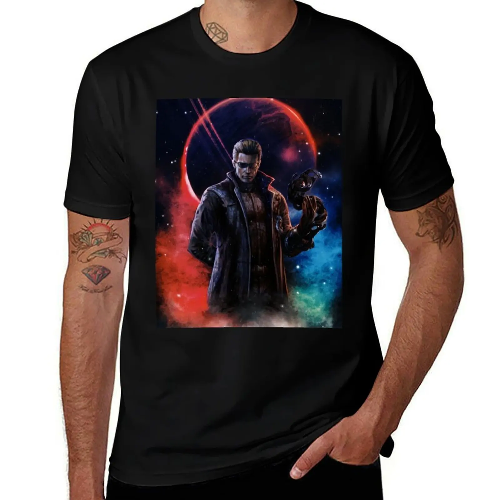 Space Odyssey Wesker T-Shirt Holiday Outdoor T-Shirt