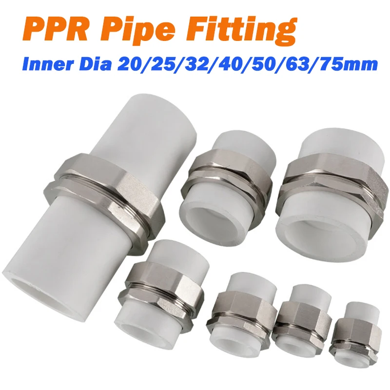 

Белый фитинг из ППР + медная никелированная прямая труба 1/2 дюйма 3/4 дюйма 1 дюйма 1,2 дюйма 1,5 дюйма 2 дюйма 2,5 дюйма Внутренний диаметр 20/25/32/40/50/63/75 мм