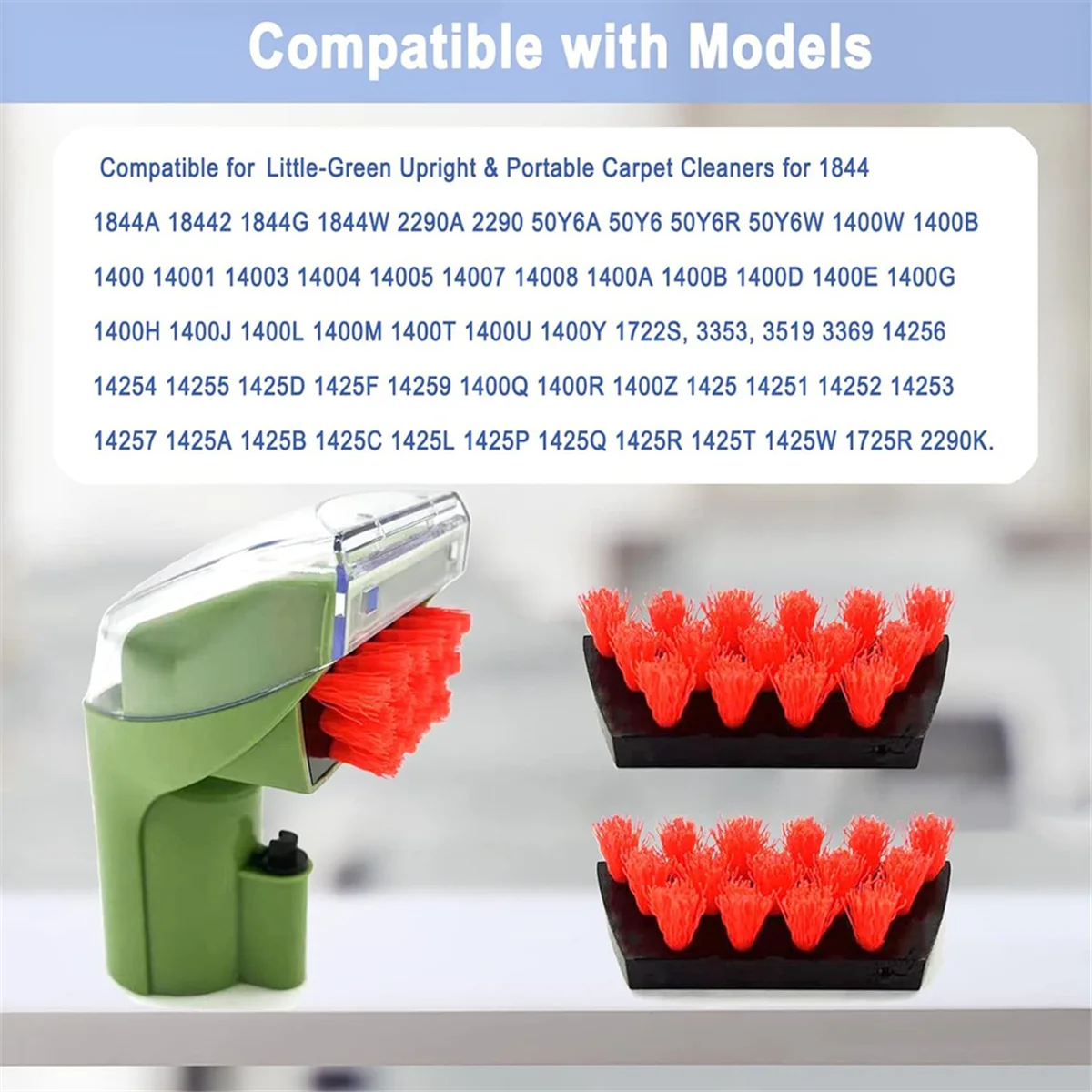 FZFZ 1400B 3인치 터프 스테인 브러시 도구 교체 1400B 1425 1400W 1400 1844 2290A 시리즈 부품 A