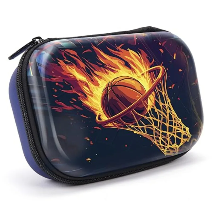 

3D Pencil Case for Boys, Lenticular Pencil Box for School, Large Capacity Stationery Organizer Box