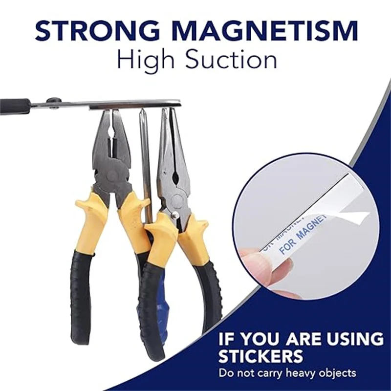 Picture 4: 30x10x3/40x10x3/50x10x3/60x10x3mm Rectangular Magnet Perfect for Tool Library, Workshop Organization, and Precision Application