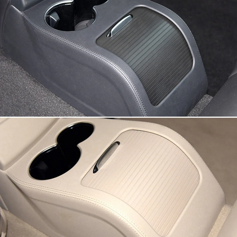 Car Rear Water Cup Holder Roller Blind For Mercedes E Class W212 2009-2015 Rear Storage Box Roller Blind