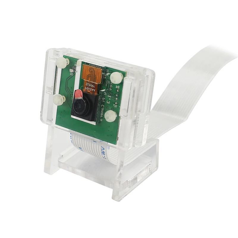 Raspberry Pi 4 Camera Module 5MP 1080p OV5647 Webcam Mini Video Camera with Holder for Raspberry Pi 4 Model B / 3B+ / 3B