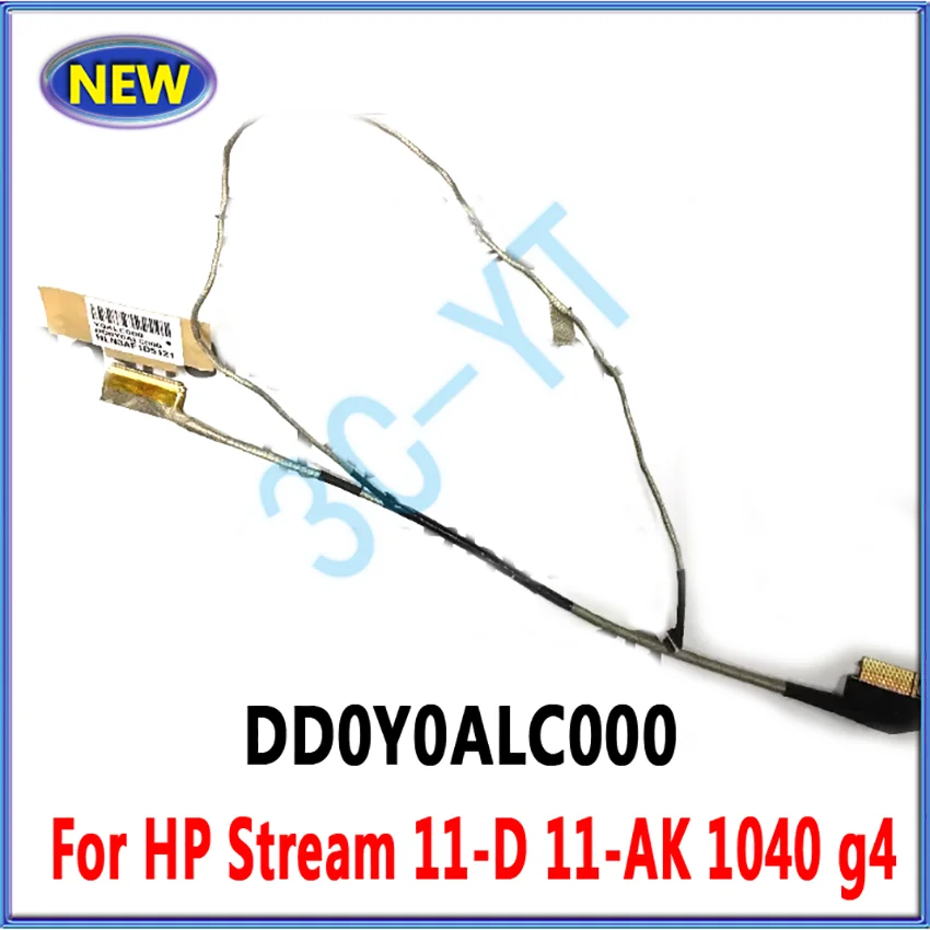 노트북 LCD LED LVDS 디스플레이 리본 케이블, 비디오 스크린 플렉스 와이어, HP 스트림 11-D 11-AK 1040 g4 DD0Y0ALC000, 신제품, 1 개