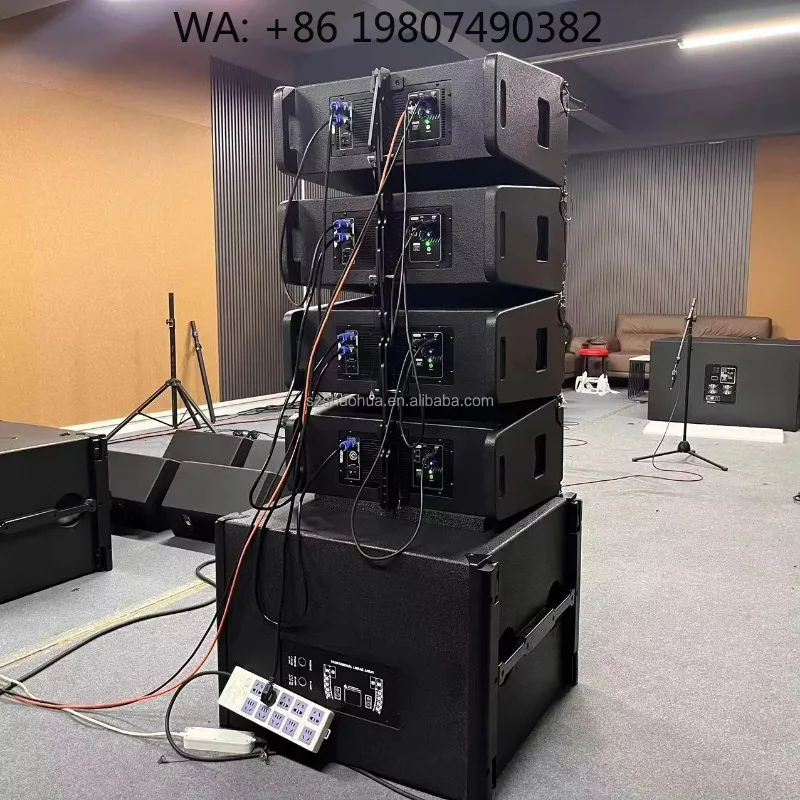 Single 10 Inch 2-Way Passive Line Array Speaker Professional Audio Loudspeaker for Indoor Outdoor