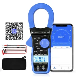 Bluetooth Digital Clamp Meter-Multimeter 6000 Counts 2000A AC/DC Amp Tester Voltage Ohms Capacitance Measurement Tool