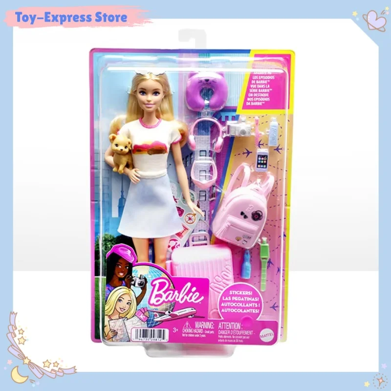 

Кукла Барби Malibu Traveler, ролевые игрушки, аксессуары для платья, игровой домик, игрушки для девочек, детские игрушки, детский подарок на день рождения