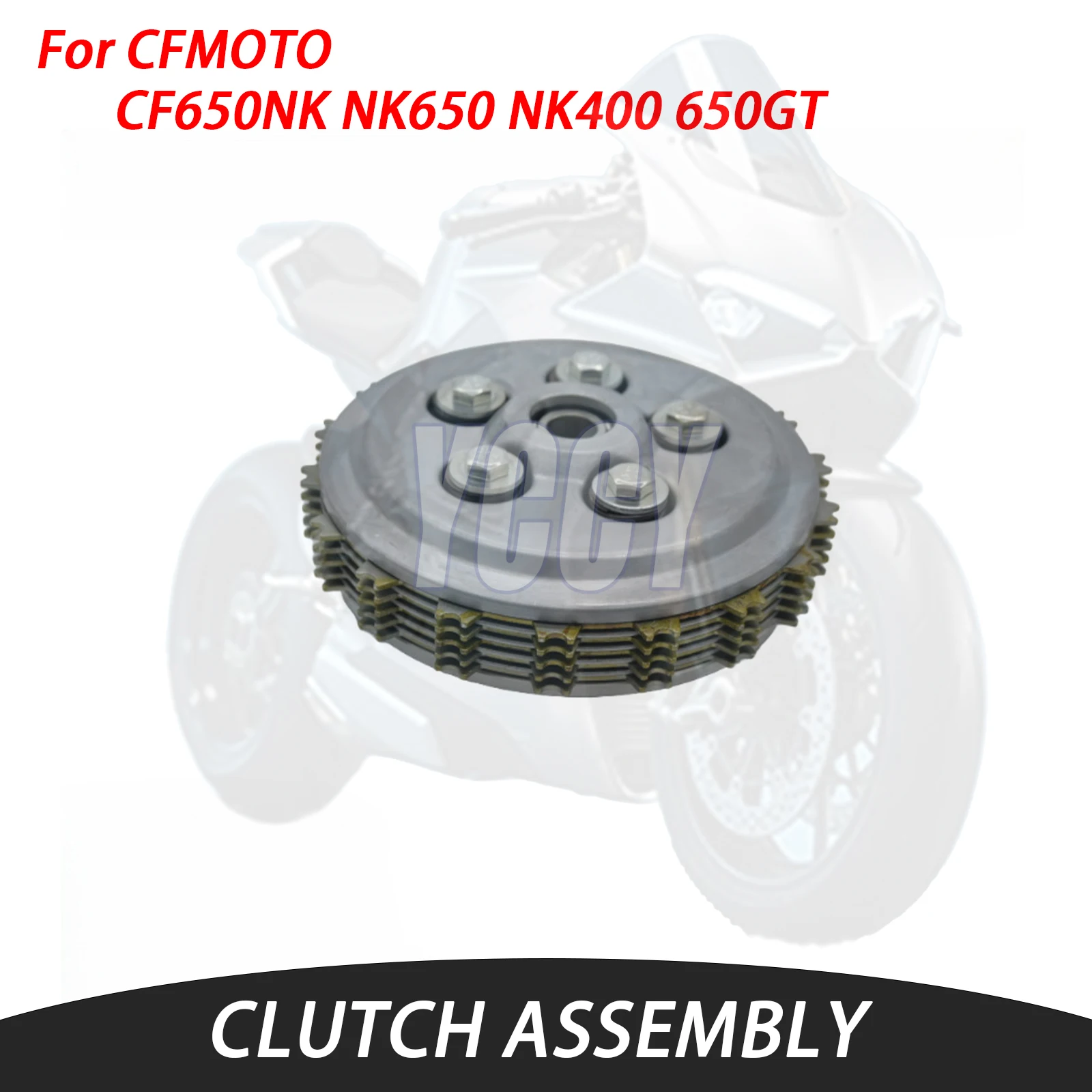 Ensemble de tambour d'embrayage coulissant impeccable pour moto CFMOTO CF650NK NK650 NK400 650GT CF 650 NK 400 – Pièce Moto Neuve