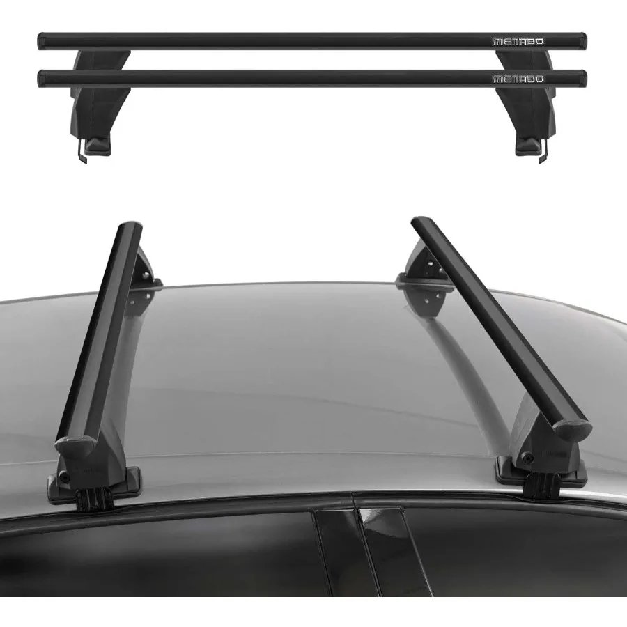 Roof Rack Cross Bars for Honda CRV 20072011 Lockable 110Lbs Capacity Aluminium Black 2Pcs Suitable for Cargo Carriers Kayak Can