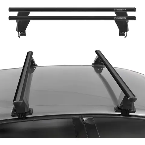 Roof Rack Cross Bars for Honda Accord 20182022 Lockable 110Lbs Aluminium Black 2Pcs Designed for Secure Cargo Carriers with App